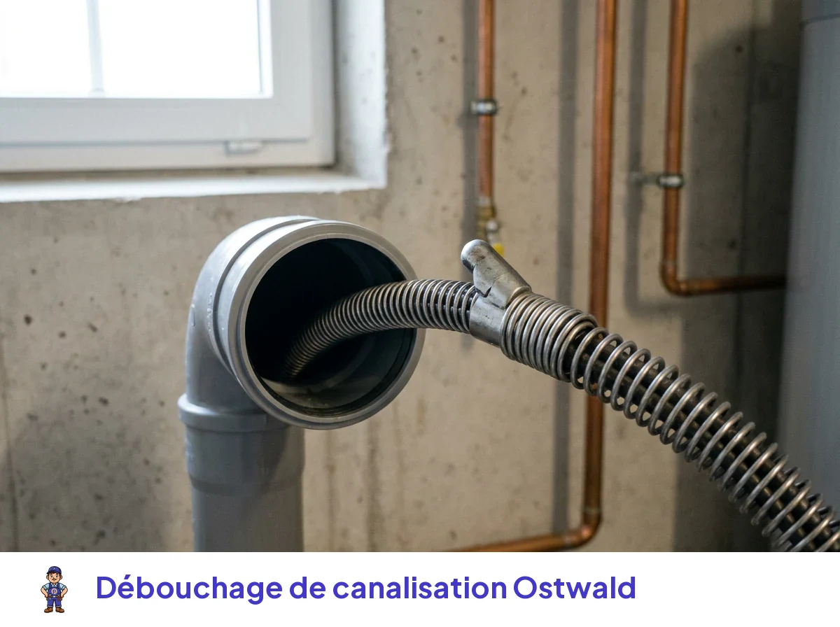 Débouchage de canalisation à Ostwald