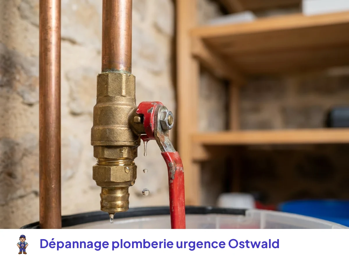 Dépannage plomberie urgence à Ostwald