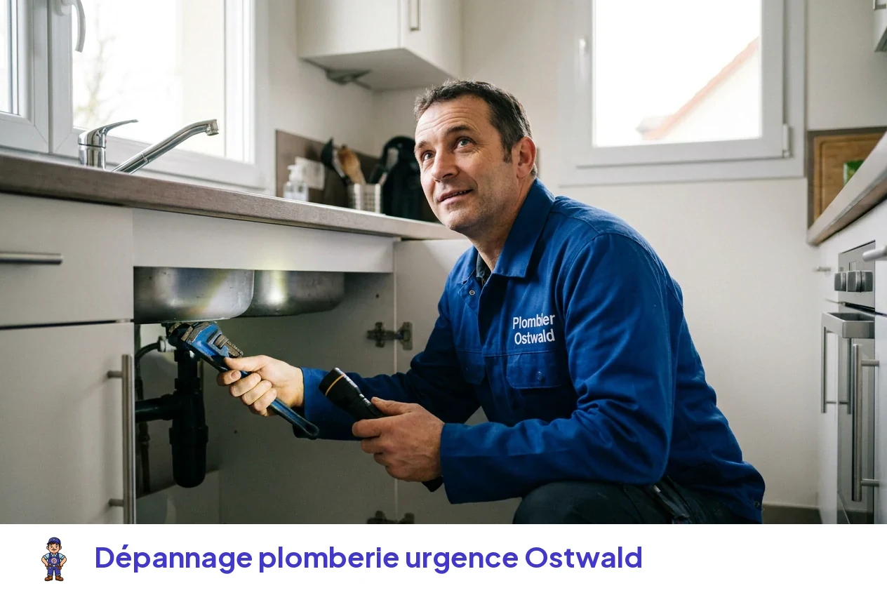 Dépannage plomberie urgence à Ostwald