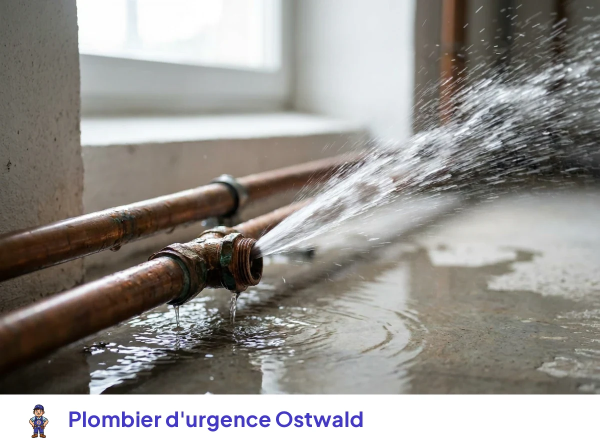 Plombier d'urgence à Ostwald