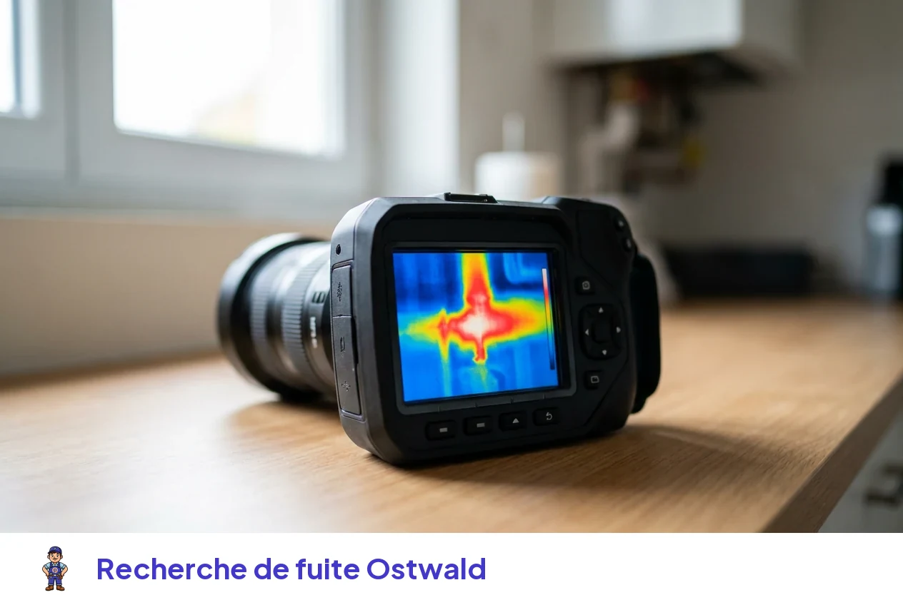 Recherche de fuite à Ostwald