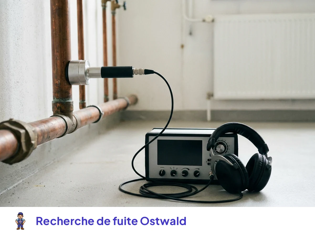 Recherche de fuite à Ostwald