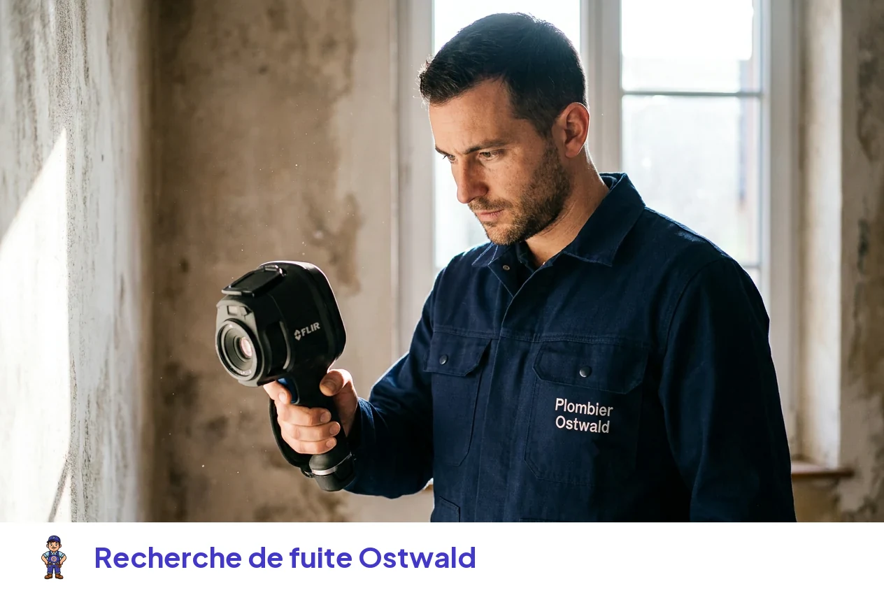 Recherche de fuite à Ostwald
