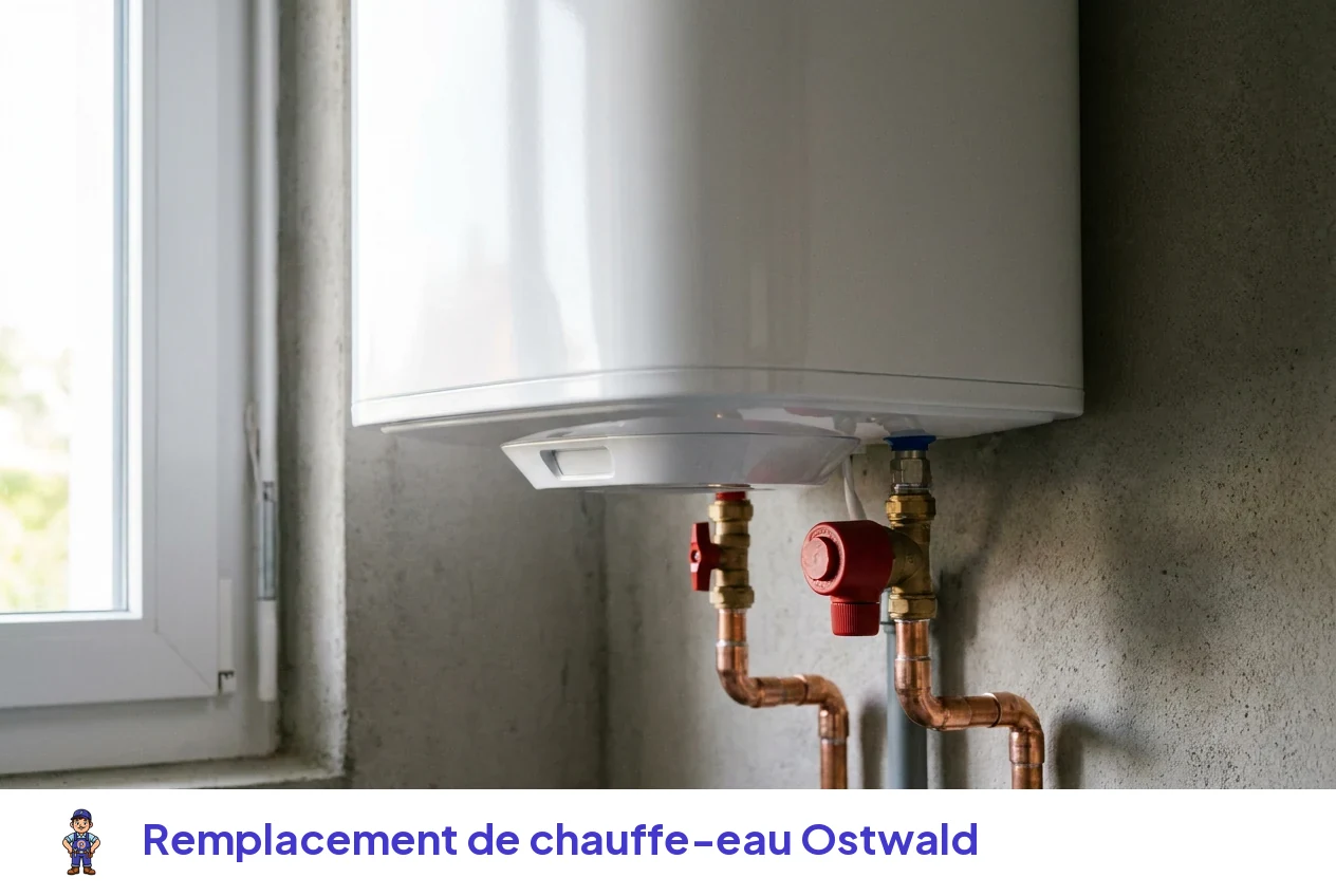 Remplacement de chauffe-eau à Ostwald