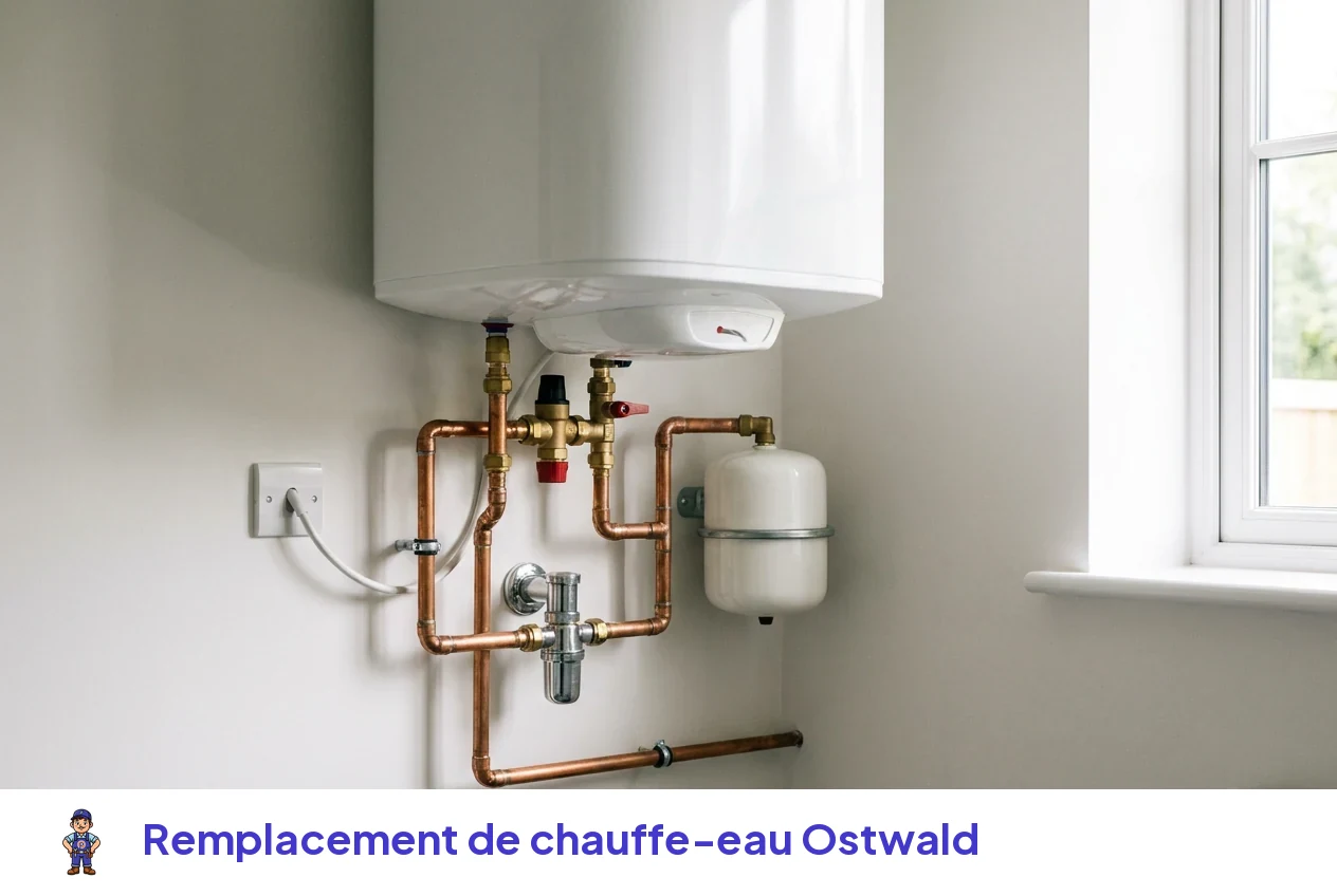 Remplacement de chauffe-eau à Ostwald