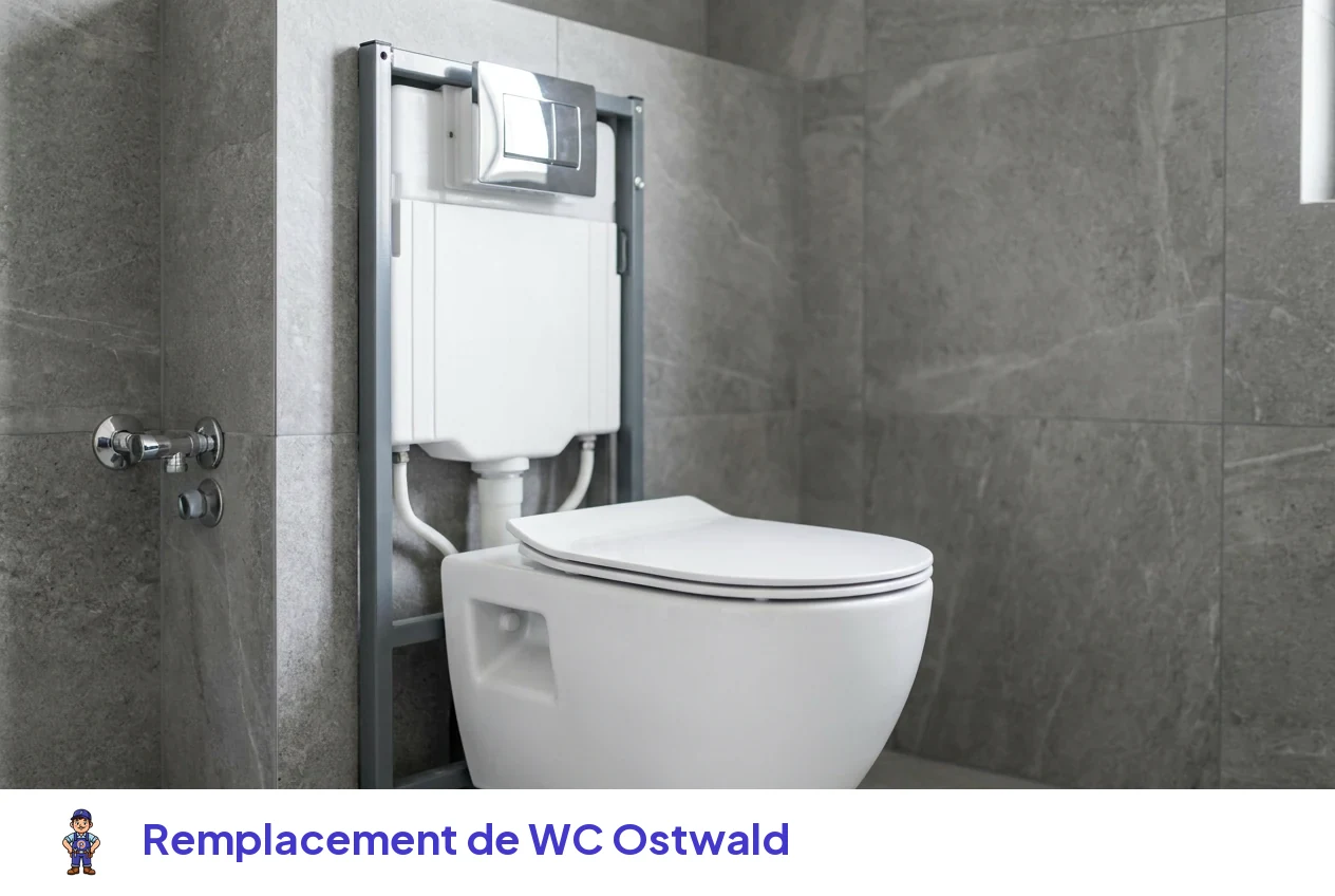 Remplacement de WC à Ostwald