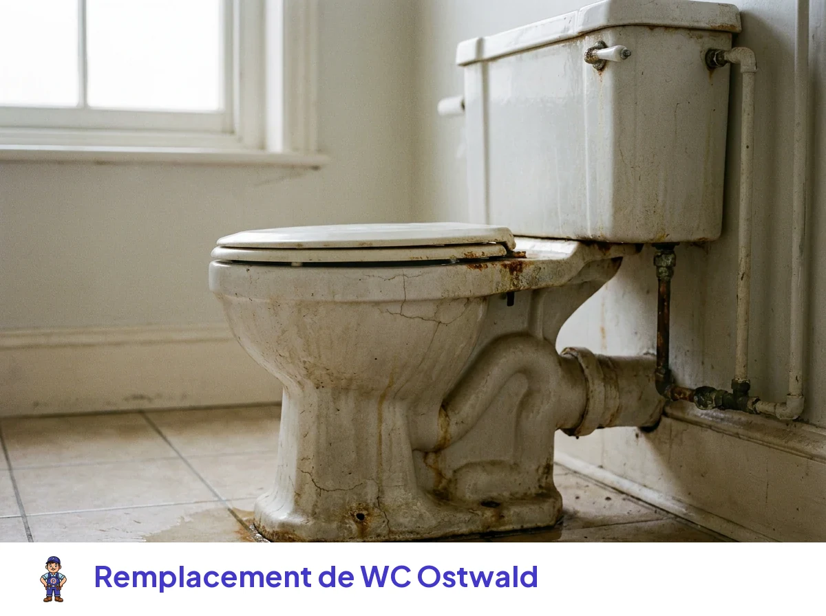 Remplacement de WC à Ostwald