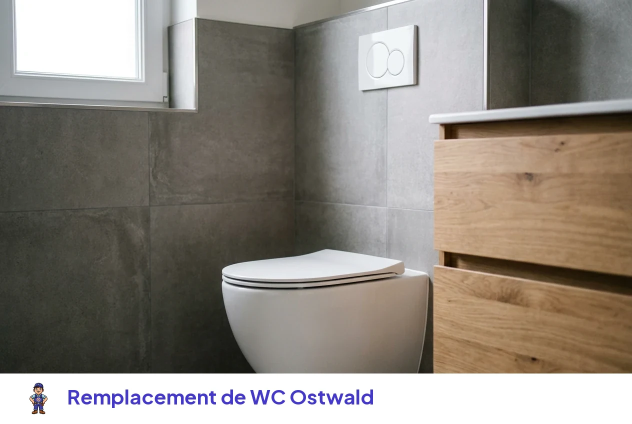 Remplacement de WC à Ostwald