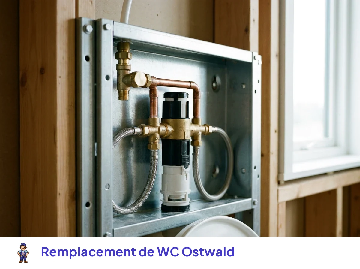 Remplacement de WC à Ostwald