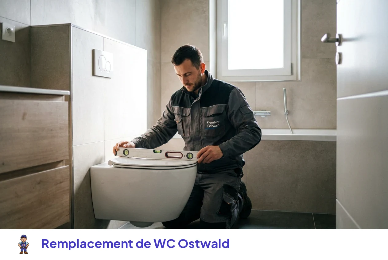 Remplacement de WC à Ostwald