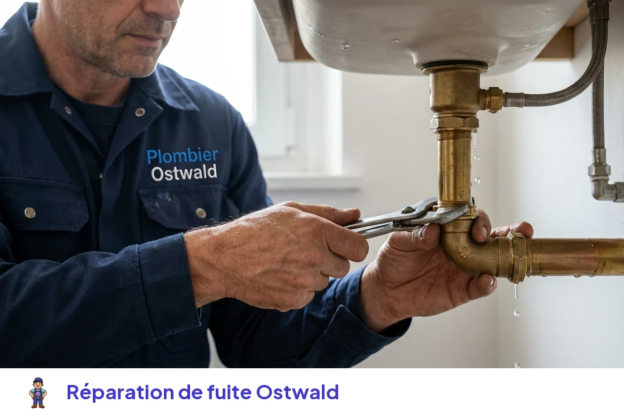 Réparation de fuite à Ostwald